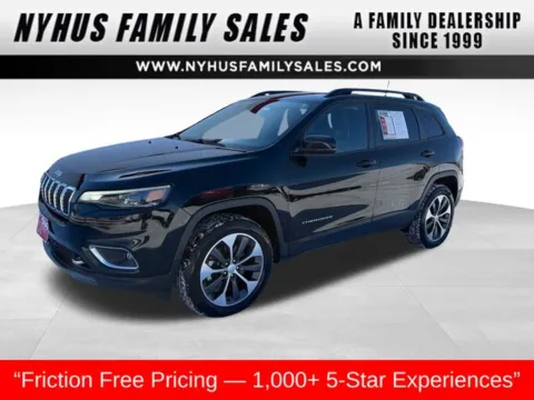 Black 2022 Jeep Cherokee Limited for sale in Perham, MN