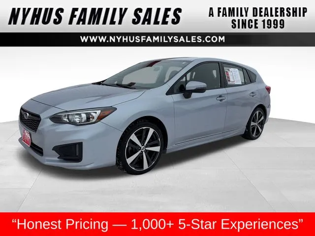 Silver 2017 Subaru Impreza 2.0i Sport for sale in Perham, MN