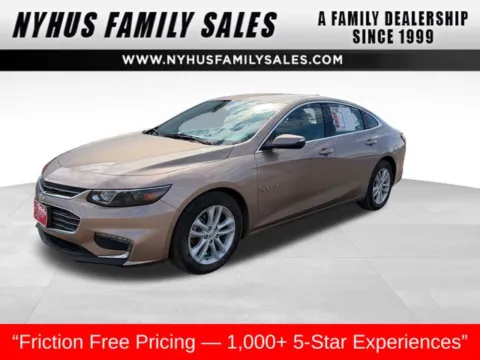 Beige 2018 Chevrolet Malibu LT for sale in Perham, MN