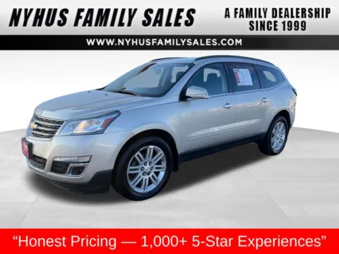 Silver 2015 Chevrolet Traverse LT for sale in Perham, MN