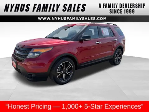 Red 2014 Ford Explorer Sport for sale in Perham, MN