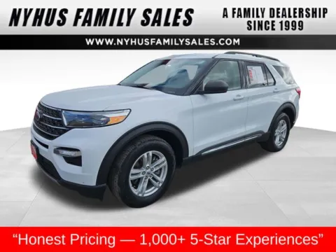 White 2022 Ford Explorer XLT for sale in Perham, MN