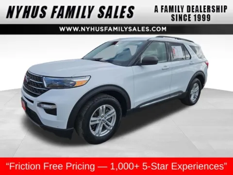 White 2022 Ford Explorer XLT for sale in Perham, MN