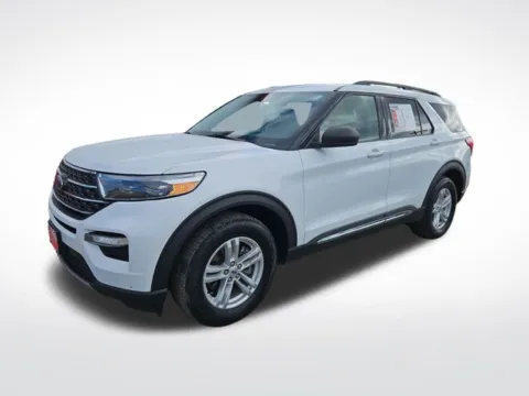 White 2022 Ford Explorer XLT for sale in Perham, MN