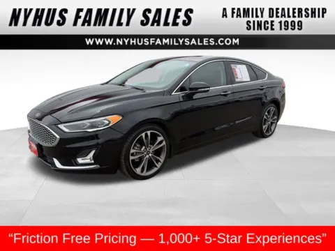 Black 2020 Ford Fusion Titanium for sale in Perham, MN