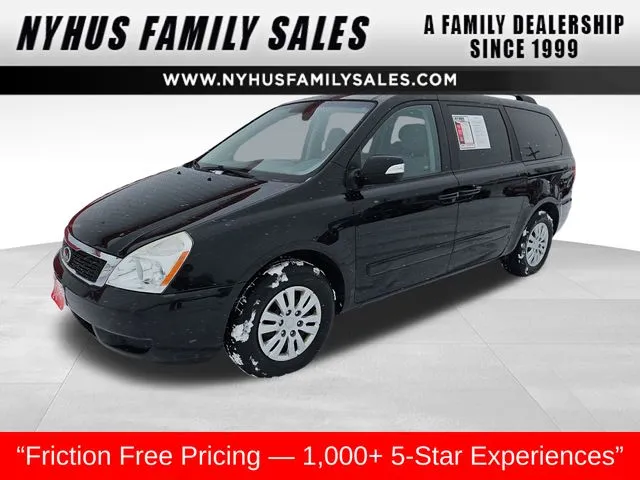 Black 2012 Kia Sedona LX for sale in Perham, MN