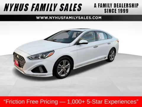 White 2018 Hyundai Sonata Sport for sale in Perham, MN
