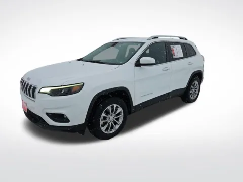 White 2021 Jeep Cherokee Latitude Lux for sale in Perham, MN
