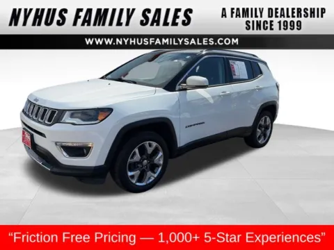 White 2018 Jeep Compass Limited for sale in Perham, MN