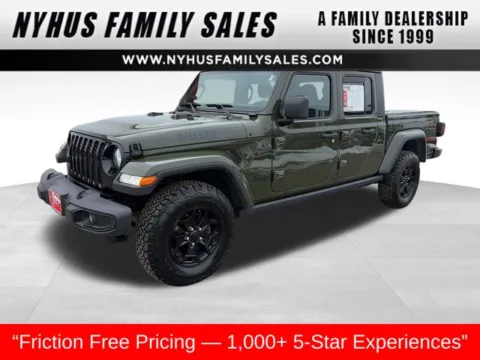 Green 2022 Jeep Gladiator Willys for sale in Perham, MN
