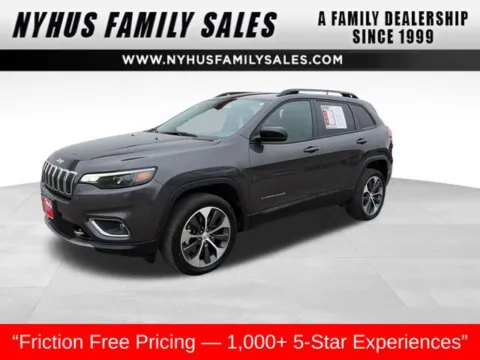 Gray 2022 Jeep Cherokee Limited for sale in Perham, MN