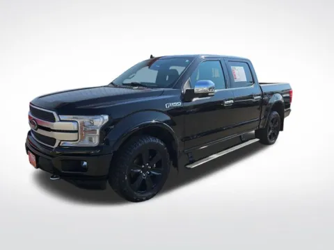 Black 2018 Ford F-150 Platinum for sale in Perham, MN