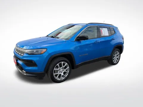 Blue 2022 Jeep Compass Latitude Lux for sale in Perham, MN
