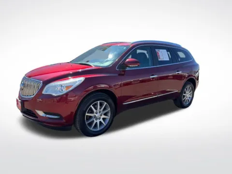 Red 2017 Buick Enclave Leather Group for sale in Perham, MN