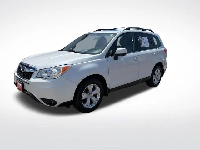 White 2014 Subaru Forester 2.5i Limited for sale in Perham, MN
