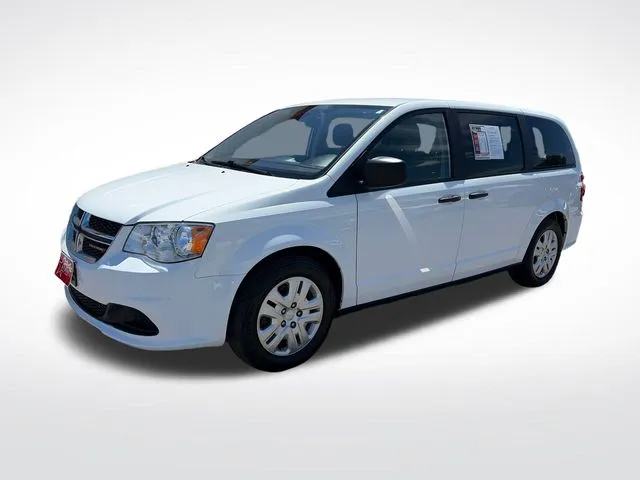 White 2020 Dodge Grand Caravan SE for sale in Perham, MN