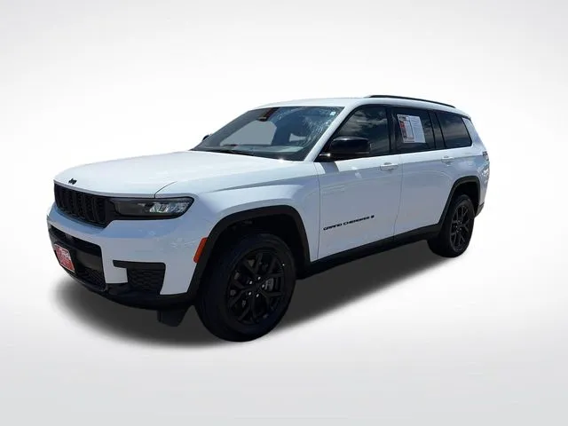 White 2024 Jeep Grand Cherokee L Altitude for sale in Perham, MN