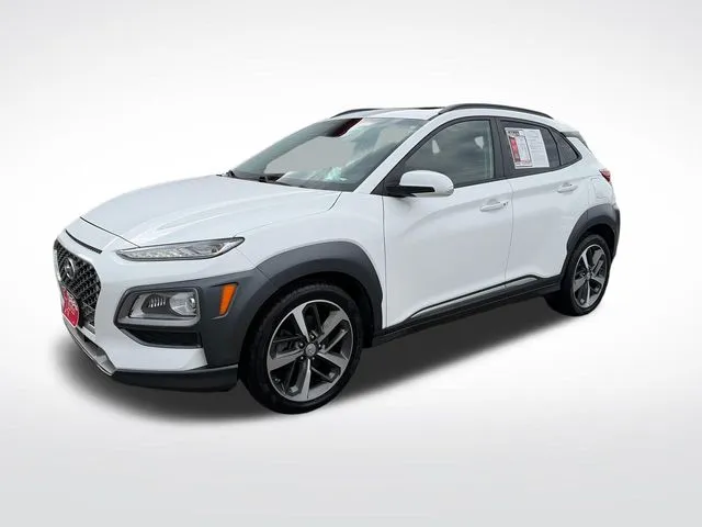 White 2021 Hyundai Kona Ultimate for sale in Perham, MN