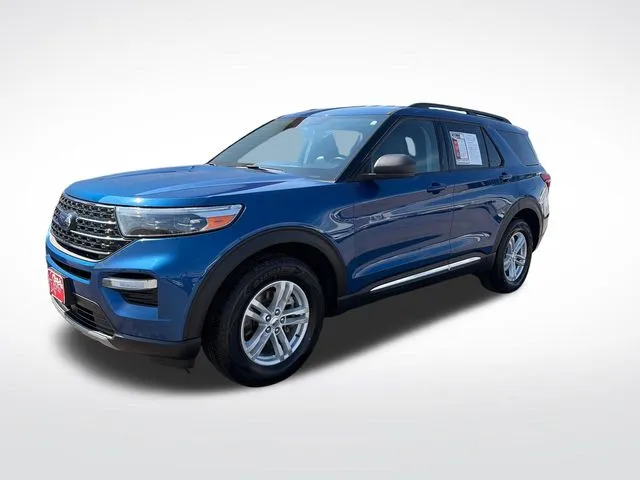 Blue 2022 Ford Explorer XLT for sale in Perham, MN