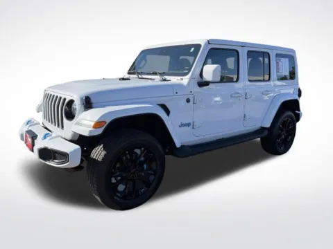 White 2022 Jeep Wrangler Unlimited Sahara High Altitude for sale in Perham, MN