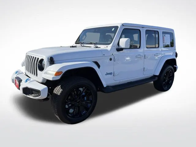 White 2022 Jeep Wrangler Unlimited Sahara High Altitude for sale in Perham, MN