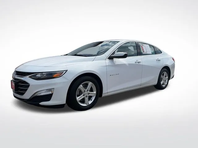 White 2021 Chevrolet Malibu LS for sale in Perham, MN