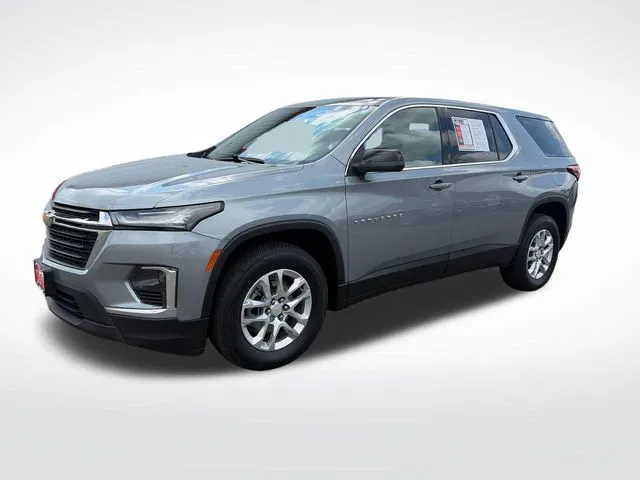 Gray 2023 Chevrolet Traverse LS for sale in Perham, MN