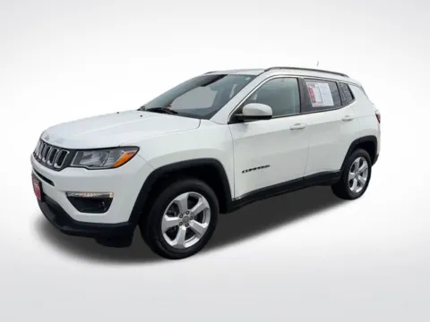 White 2018 Jeep Compass Latitude for sale in Perham, MN