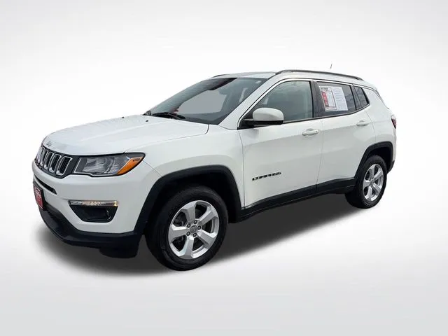 White 2018 Jeep Compass Latitude for sale in Perham, MN