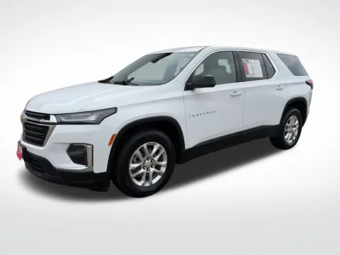 White 2022 Chevrolet Traverse LS for sale in Perham, MN