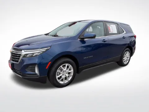 Blue 2022 Chevrolet Equinox LT for sale in Perham, MN
