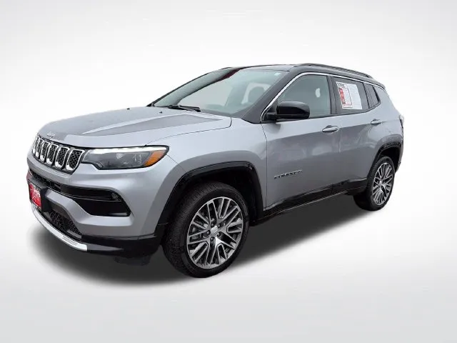 Silver 2023 Jeep Compass Limited for sale in Perham, MN