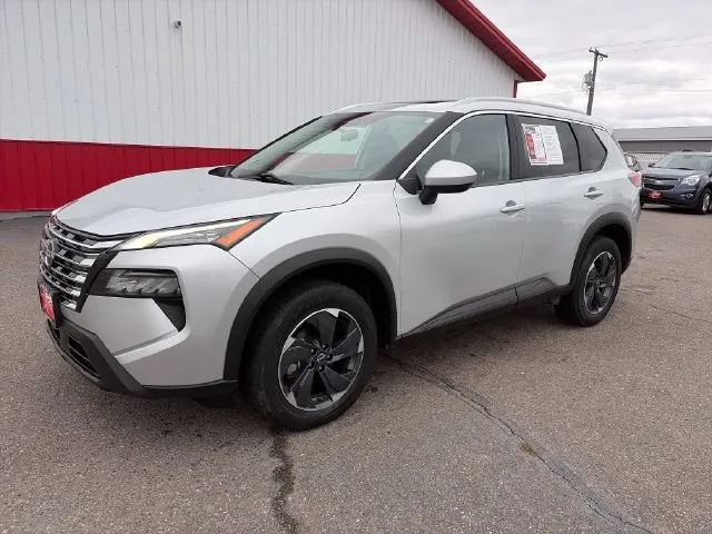 Silver 2024 Nissan Rogue SV for sale in Perham, MN
