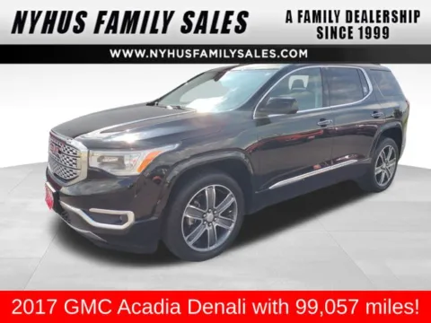 Black 2017 GMC Acadia Denali for sale in Perham, MN