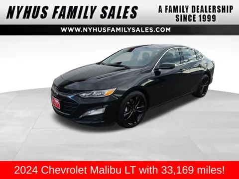 Black 2024 Chevrolet Malibu LT for sale in Perham, MN