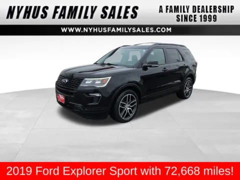 Black 2019 Ford Explorer Sport for sale in Perham, MN