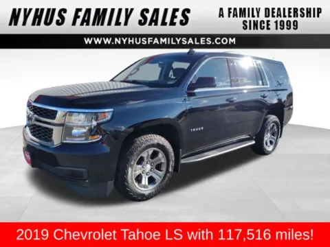 Black 2019 Chevrolet Tahoe LS for sale in Perham, MN