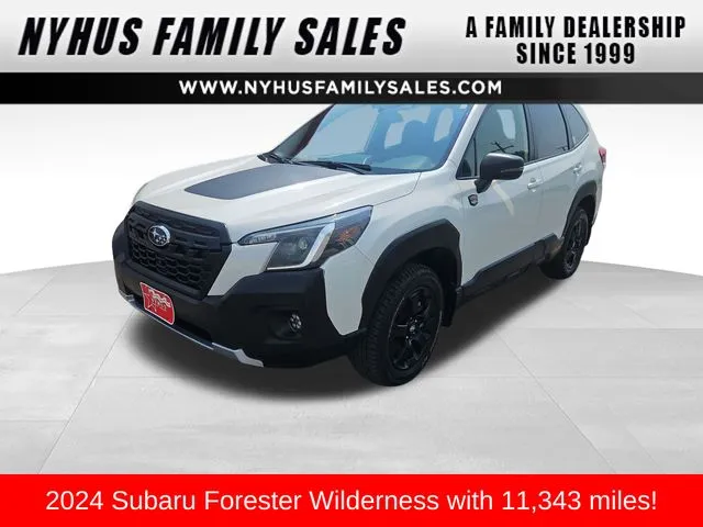 White 2024 Subaru Forester Wilderness for sale in Perham, MN