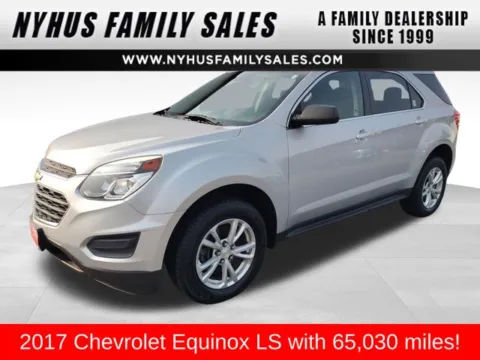 Silver 2017 Chevrolet Equinox LS for sale in Perham, MN