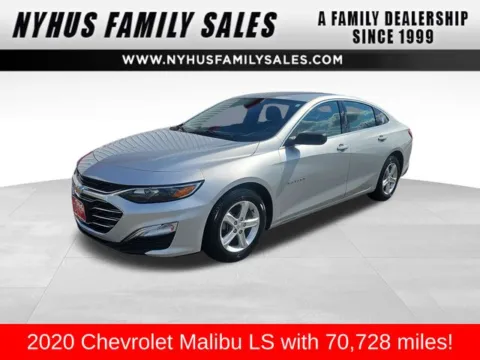 Silver 2020 Chevrolet Malibu LS for sale in Perham, MN