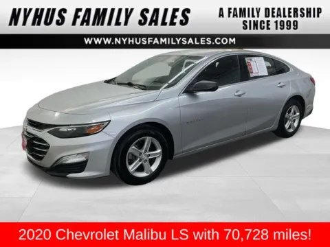 Silver 2020 Chevrolet Malibu LS for sale in Perham, MN