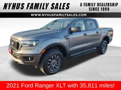 Gray 2021 Ford Ranger XLT for sale in Perham, MN
