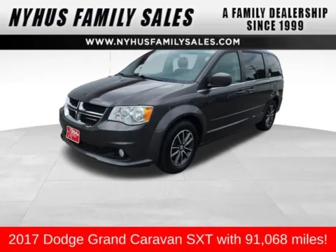 Gray 2017 Dodge Grand Caravan SXT for sale in Perham, MN