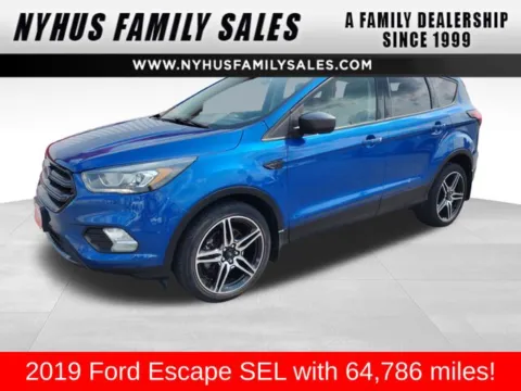 Blue 2019 Ford Escape SEL for sale in Perham, MN