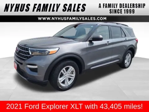 Gray 2021 Ford Explorer XLT for sale in Perham, MN