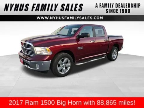 Red 2017 Ram 1500 Big Horn for sale in Perham, MN