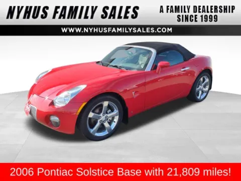 Red 2006 Pontiac Solstice for sale in Perham, MN