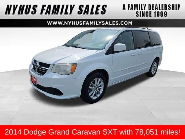2014 Dodge Grand Caravan SXT for sale in Perham, MN