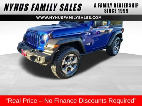 Blue 2018 Jeep Wrangler Sport for sale in Perham, MN