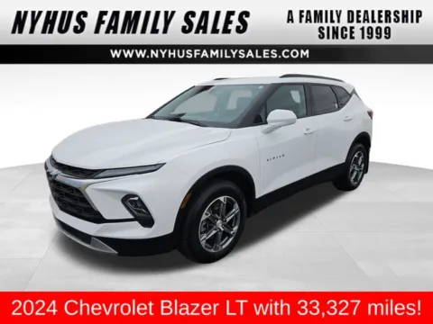 White 2024 Chevrolet Blazer LT for sale in Perham, MN